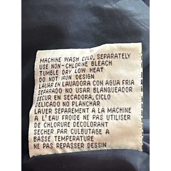 Vintage Logo Athletic NFL Team Super Bowl XXXII Navy Jacket XL Nylon Windbreaker - Picture 5 of 9